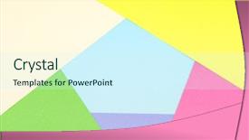  Presentation with multicolor - Audience pleasing presentation design consisting of multicolor background from a cardboard backdrop and a cool aqua colored foreground