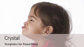  Presentation with multicultural - Cool new theme with multicultural babies - portrait of a funny baby backdrop and a  colored foreground