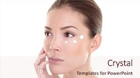  Presentation with skin care natural - Audience pleasing slides consisting of care anti aging treatment skincare backdrop and a lemonade colored foreground