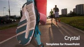  Presentation with group - Amazing PPT theme having multiethnic group of young people backdrop and a dark gray colored foreground