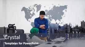  Presentation with hijab modern - Beautiful PPT layouts featuring multiethnic-startup-business-team-arabian backdrop and a tawny brown colored foreground