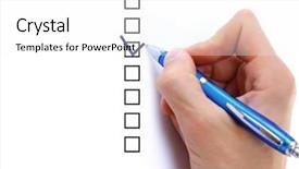  Presentation with three for one - Audience pleasing PPT theme consisting of multiple alternatives - hand choosing one of three backdrop and a white colored foreground