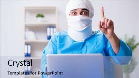  Presentation with pediatric nursing broken bone - Audience pleasing PPT theme consisting of multiple broken bones and fracture backdrop and a light blue colored foreground