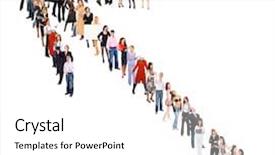  Presentation with together - Presentation enhanced with multiple directions - standing together arrow concept background and a white colored foreground