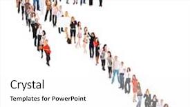  Presentation with united - Slides with multiple directions - team over white united company background and a white colored foreground