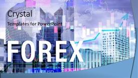  Presentation with market data - Audience pleasing PPT layouts consisting of multiple exposure of stock market backdrop and a light blue colored foreground