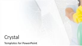  Presentation with spray - Colorful slide deck enhanced with multiple graphs design - cleaner with spray with bright backdrop and a white colored foreground