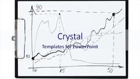  Presentation with complex - Amazing PPT theme having multiple graphs design - clipboard and paper sheet backdrop and a sky blue colored foreground