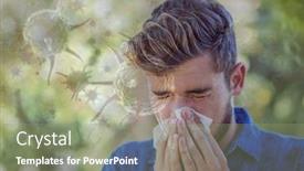  Presentation with public health covid - Cool new slides with multiple-macro-cells-of-covid backdrop and a seafoam green colored foreground