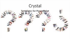  Presentation with concept - Audience pleasing presentation design consisting of multiple problems - team over white workforce concept backdrop and a white colored foreground