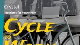  Presentation with healthy office - Presentation design enhanced with multiracial-colleagues-working-over-laptop background and a gray colored foreground