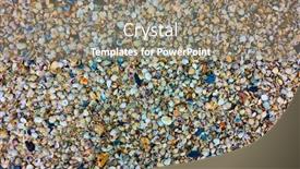  Presentation with sea shells - Cool new PPT layouts with multitude-of-colorful-sea-shells backdrop and a gray colored foreground