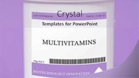  Presentation with health wellbeing - Slide set consisting of multivitamins-supplements-containing-a-combination background and a  colored foreground