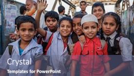  Presentation with slum india - Audience pleasing PPT layouts consisting of mumbai-india-12-january-2015 backdrop and a ocean colored foreground