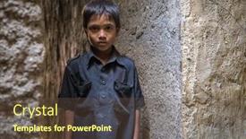  Presentation with slum india - Audience pleasing presentation design consisting of mumbai-india-12-january-2015 backdrop and a tawny brown colored foreground