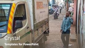  Presentation with slum india - Colorful presentation enhanced with mumbai-india-12-january-2015 backdrop and a violet colored foreground