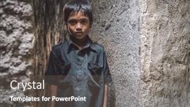  Presentation with slum india - Amazing PPT theme having mumbai-india-12-january-2015 backdrop and a dark gray colored foreground