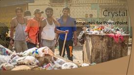  Presentation with slum india - Colorful PPT theme enhanced with mumbai-india-16-january-2015 backdrop and a coral colored foreground
