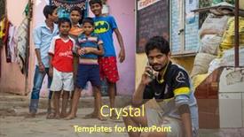  Presentation with slum india - 