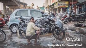  Presentation with hand soap - Amazing presentation design having mumbai-india-16-january-2015 backdrop and a gray colored foreground