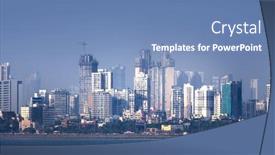  Presentation with entertainment - Beautiful presentation design featuring mumbai-india-december-6-mumbai backdrop and a teal colored foreground