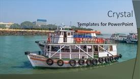  Presentation with city india - Audience pleasing PPT theme consisting of mumbai-india-december-6-tour backdrop and a light blue colored foreground