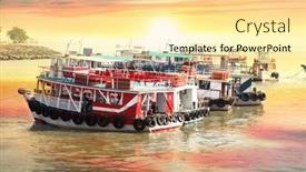  Presentation with city india - Presentation having mumbai-india-december-6-tour background and a blonde colored foreground