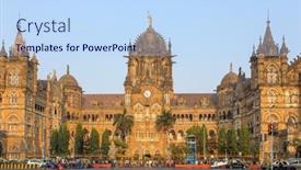  Presentation with february - Slides featuring mumbai-india-february-27-2016 background and a sky blue colored foreground