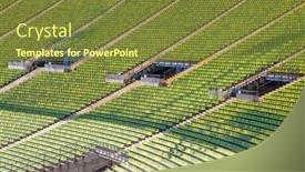  Presentation with summer olympic - Audience pleasing presentation theme consisting of munich-germany-april-20-2019 backdrop and a tawny brown colored foreground