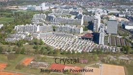  Presentation with summer olympic - Presentation theme featuring munich-germany-april-20-2019 background and a coral colored foreground