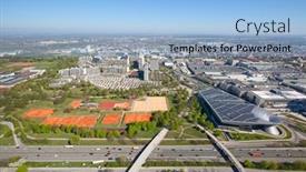  Presentation with summer olympic - Cool new slide set with munich-germany-april-20-2019 backdrop and a light blue colored foreground