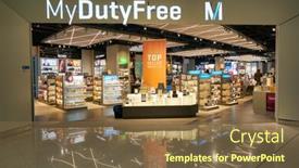  Presentation with 2020 - Audience pleasing presentation theme consisting of munich-germany-circa-january-2020 backdrop and a tawny brown colored foreground