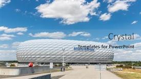  Presentation with football germany - 