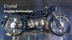  Presentation with bmw - PPT theme consisting of munich-germany-march-10-2016 background and a dark gray colored foreground