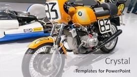  Presentation with motorcycle classic - 