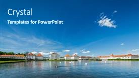  Presentation with bavaria - Presentation theme consisting of munich-germany-may-8-2012 background and a dark gray colored foreground