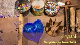  Presentation with italy art - Theme consisting of murano-glass-exhibition-of-handmade background and a tawny brown colored foreground