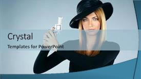  Presentation with murder killer - Audience pleasing PPT theme consisting of auction of houses cars backdrop and a light blue colored foreground