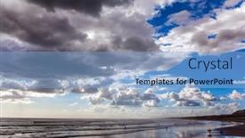  Presentation with environmental - Audience pleasing PPT theme consisting of muriway-beach-is-a-black backdrop and a light blue colored foreground