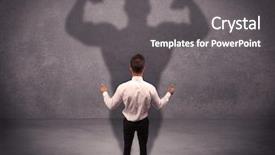  Presentation with reflecting - Colorful PPT layouts enhanced with  backdrop and a  colored foreground