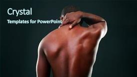  Presentation with black man fashion - Theme featuring bird house in green garden background and a dark gray colored foreground