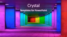  Presentation with gallery - Colorful slide set enhanced with museum park rotterdam the netherlands backdrop and a violet colored foreground