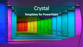  Presentation with museum - PPT layouts with museum park rotterdam the netherlands background and a ocean colored foreground