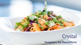  Presentation with blue and magic wand - Colorful PPT layouts enhanced with mushrooms and blue cheese bleu backdrop and a sky blue colored foreground