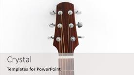  Presentation with music instruments - Amazing presentation theme having music-and-musical-instruments-concept backdrop and a light gray colored foreground