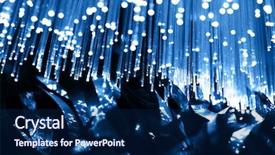  Presentation with fiber reinforced polymer - Beautiful theme featuring music box - fiber optics background with lots backdrop and a navy blue colored foreground