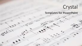  Presentation with music - PPT layouts featuring tattered edge - music concept background background and a light gray colored foreground