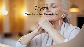  Presentation with music - Cool new presentation with music for relax backdrop and a coral colored foreground