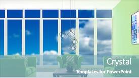  Presentation with login - PPT theme featuring music heaven - digitally composite image of login background and a light blue colored foreground