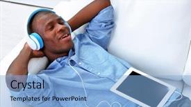  Presentation with colonoscopy african american patient - Colorful theme enhanced with music heaven - handsome african american man backdrop and a  colored foreground